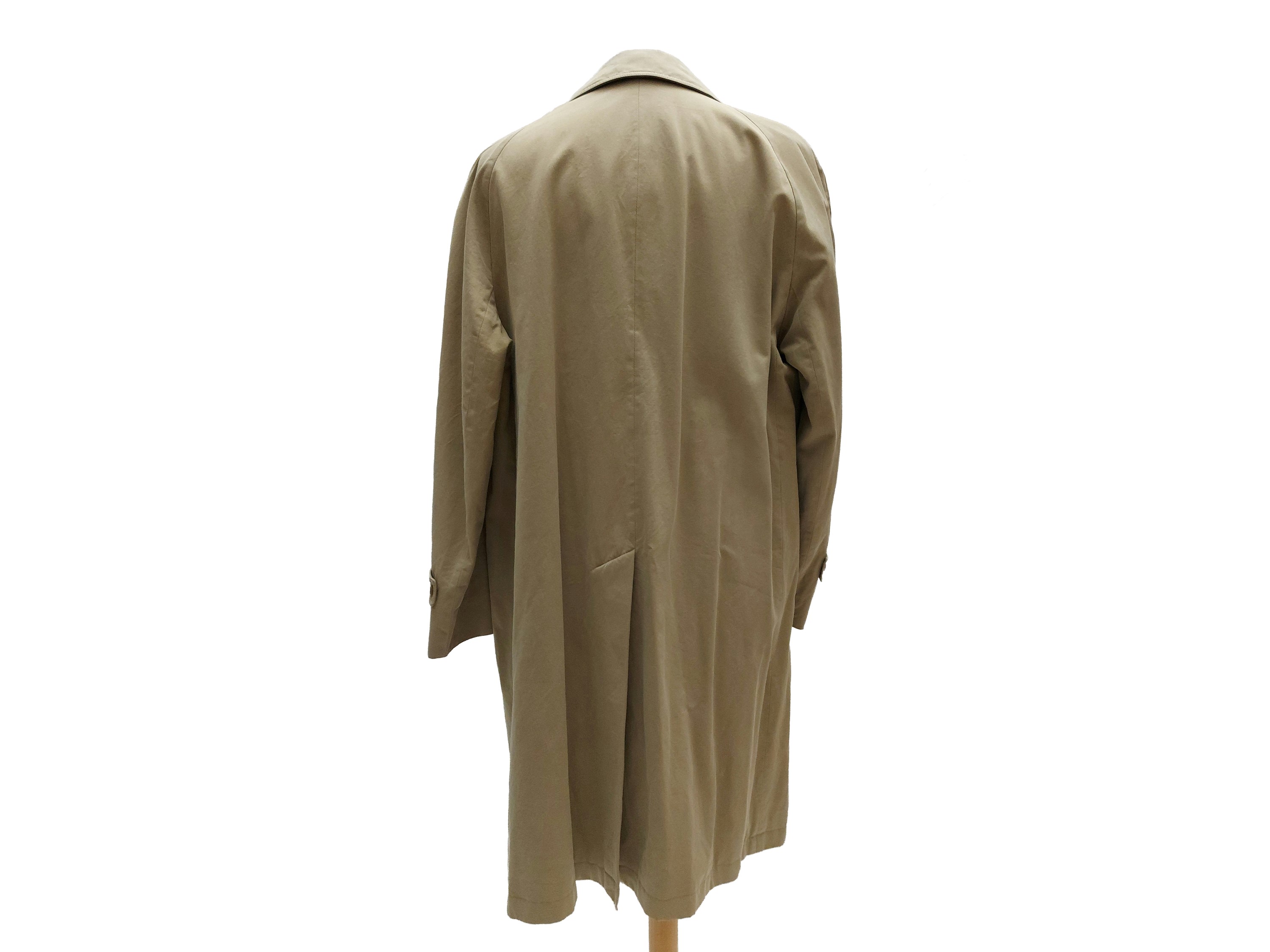 Aquascutum, Trench da uomo in cotone beige