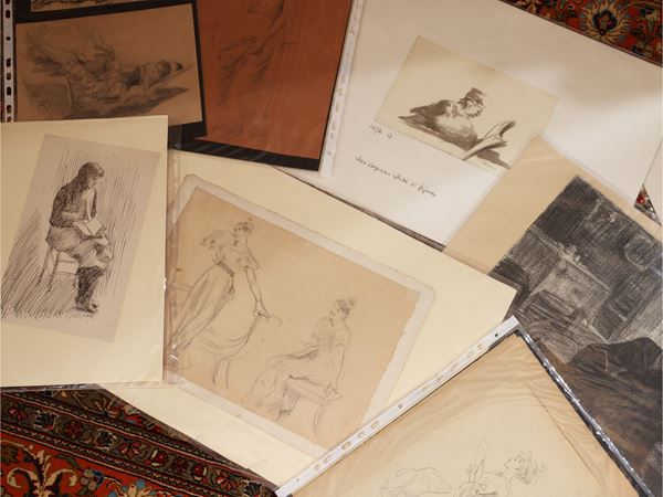 Lot of drawings