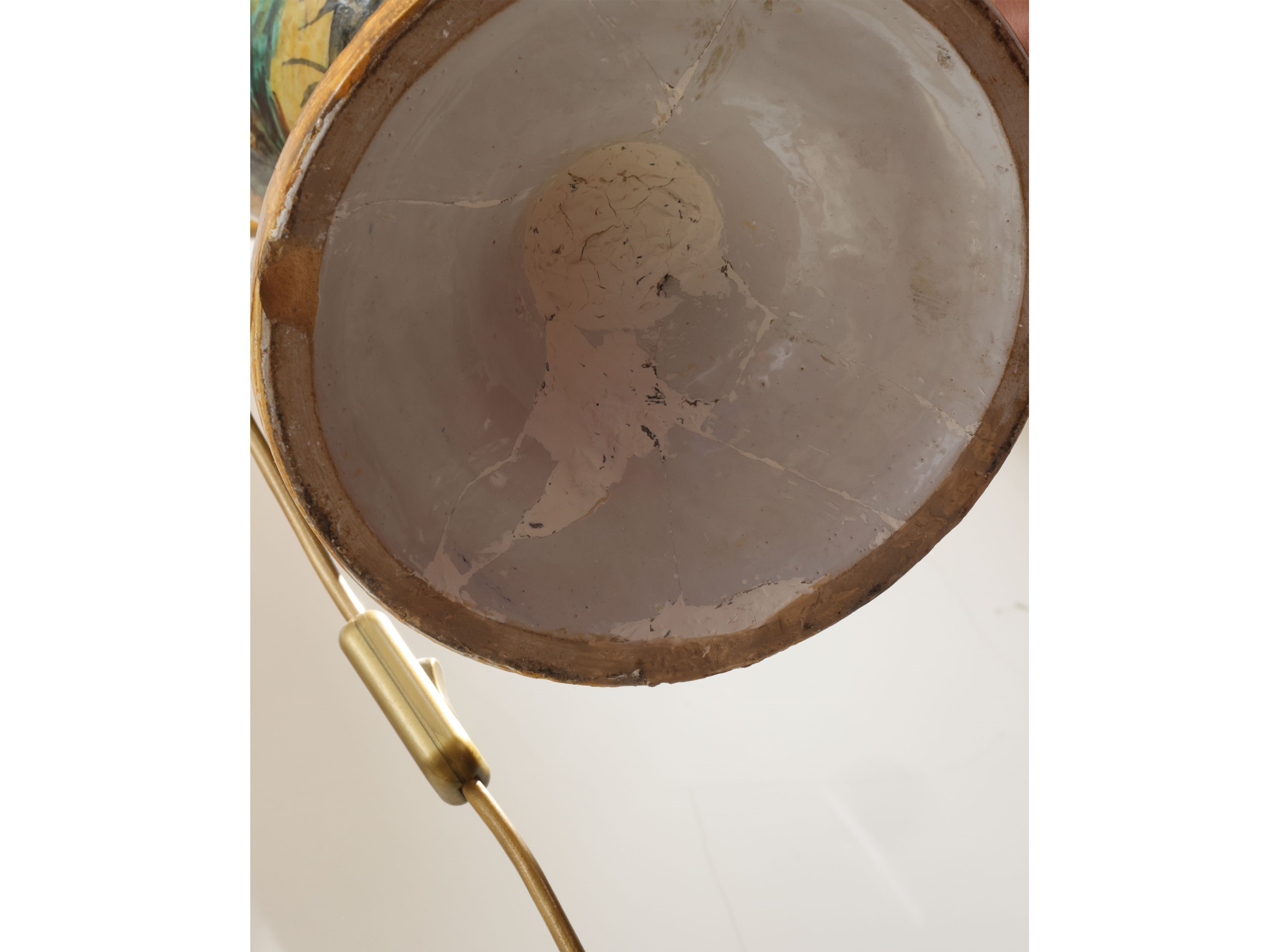 Grande vaso in terracotta invetriata, XIX/XX secolo