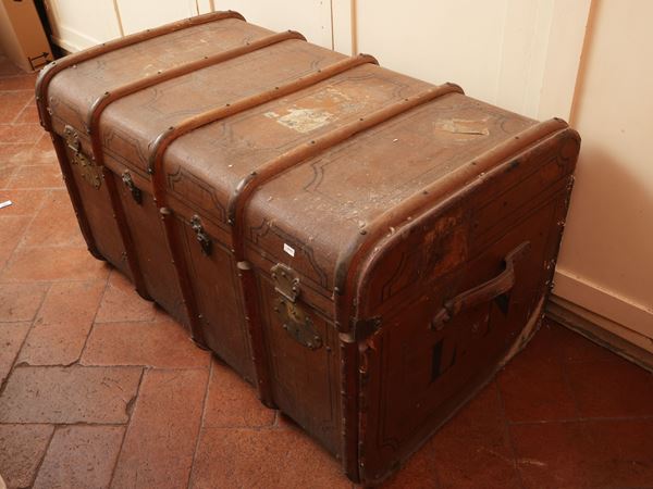Vintage wardrobe trunk