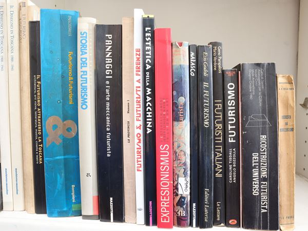 Lot of books: Futurism