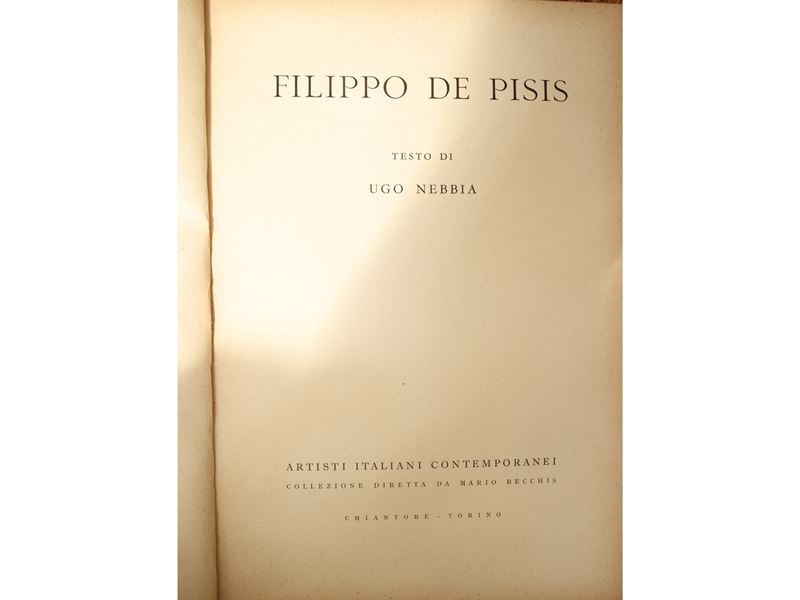 De Pisis e Gino Severini, due monografie d’arte su disegni, incisioni e opere pittoriche