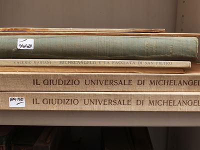 Libri su Michelangelo (lotto miscellaneo)