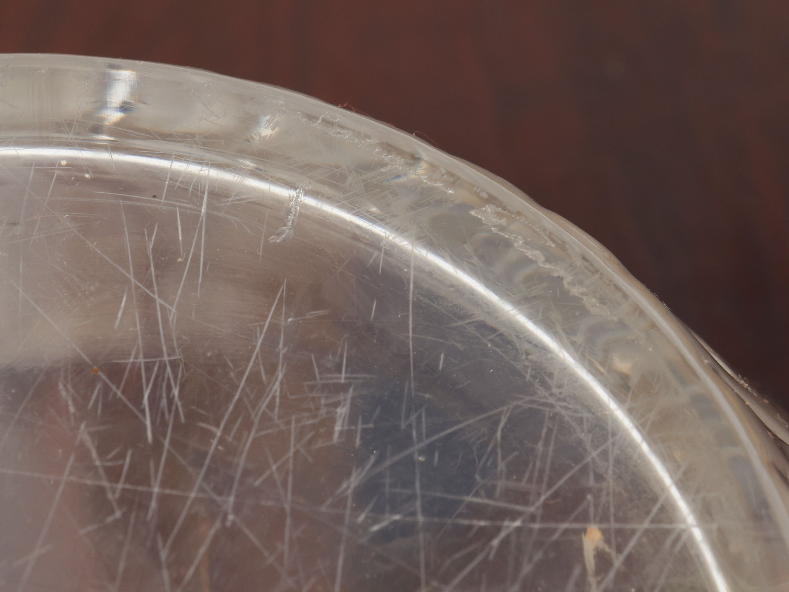 Lalique, Coppa in cristallo decorata con motivo a spighe