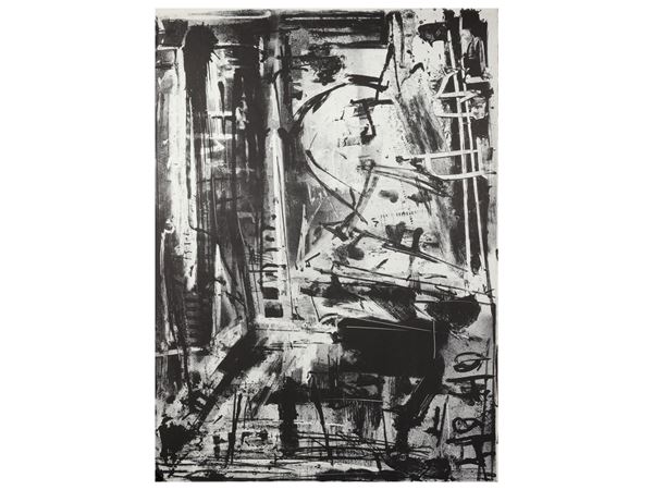 Emilio Vedova : Untitled 1977  - Auction Works on Paper - Maison Bibelot - Casa d'Aste Firenze - Milano