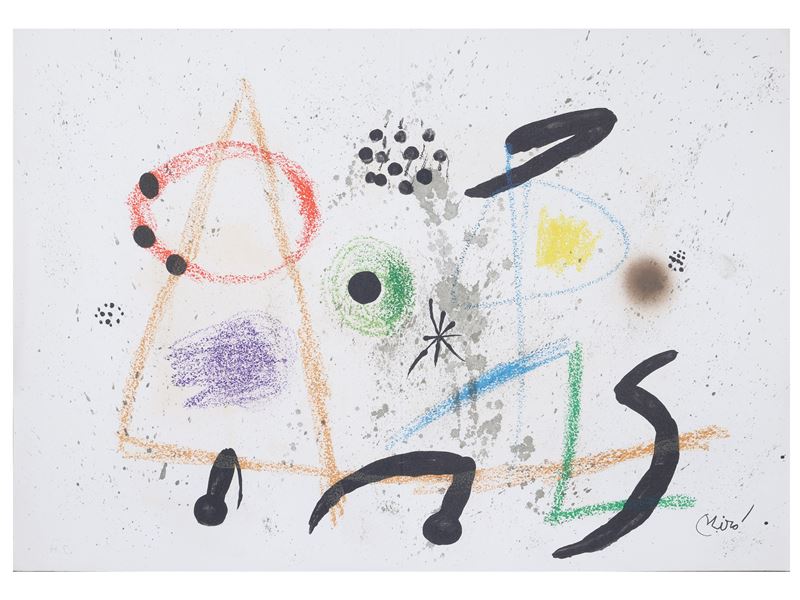 Maravillas con variaciones acrósticas en el jardín de Miró, tav III