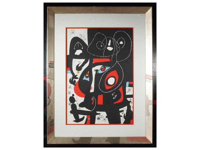 Joan Miro 90ième anniversaire 1983 - Galerie Jofa Kim Paris