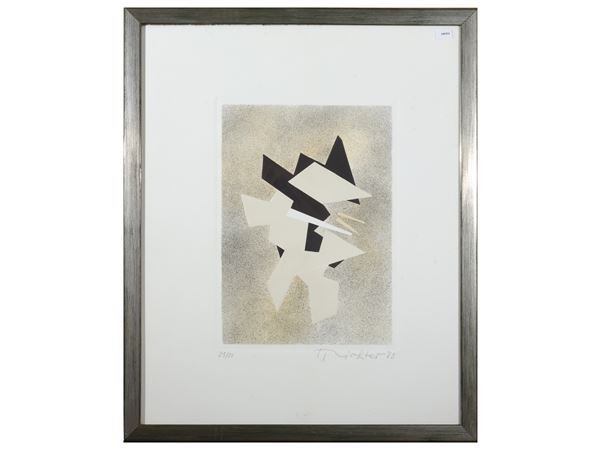 Hans Richter : Untitled 1975  - Auction Works on Paper - Maison Bibelot - Casa d'Aste Firenze - Milano