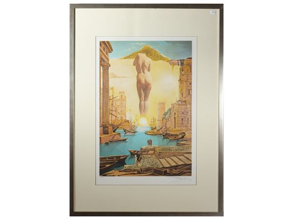 Dalí's hand quitting the Golden Fleece