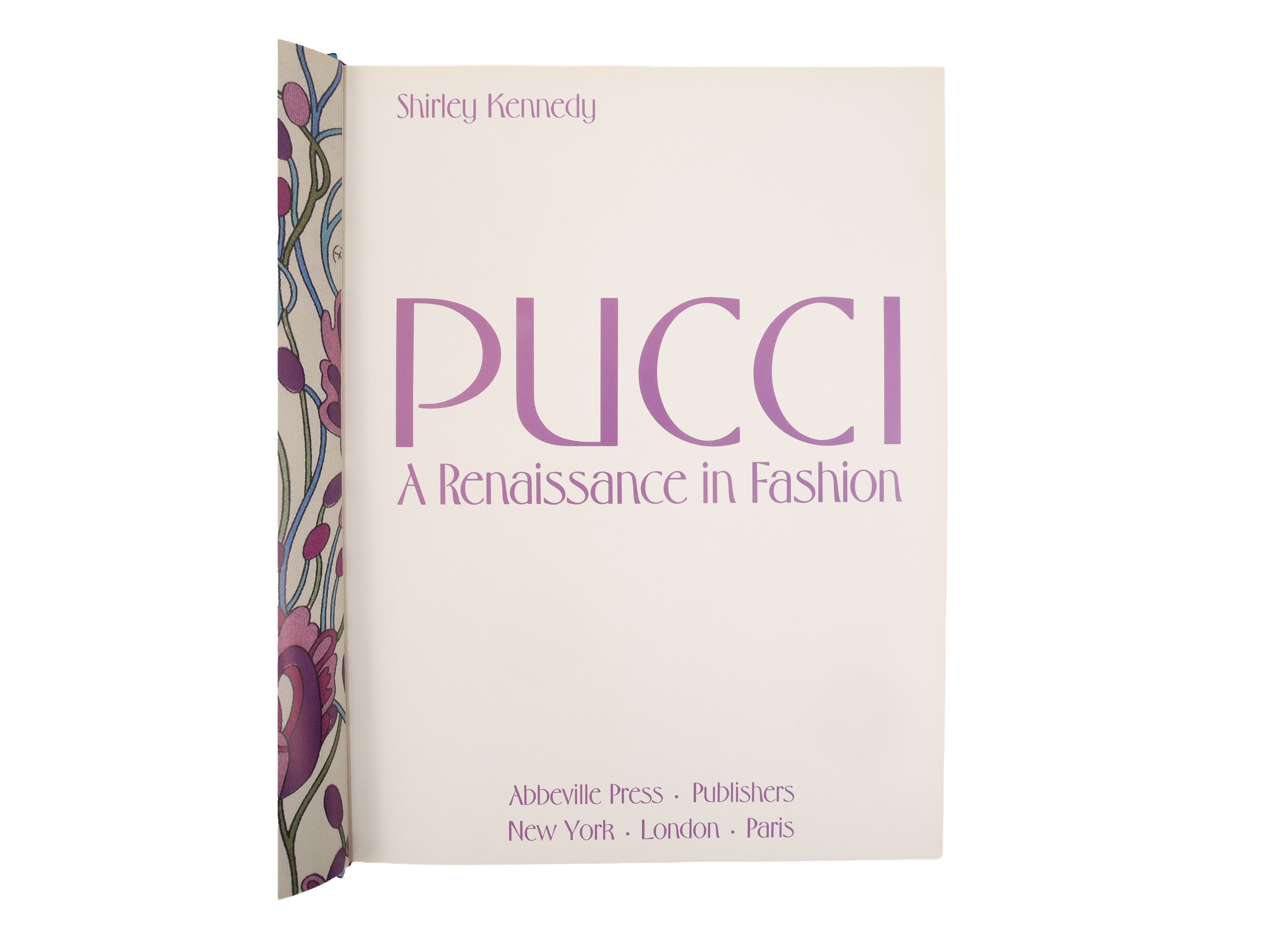 Shirley Kennedy, Pucci: A Renaissance in Fashion