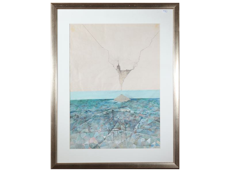 Andrea Pagnacco - Isola di utopia (Museo distrutto 1989), 1994