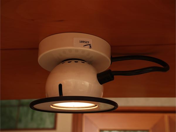 Serie di tre faretti a soffitto, Stilnovo