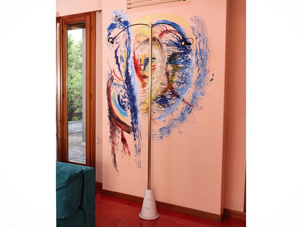 Large floor lamp