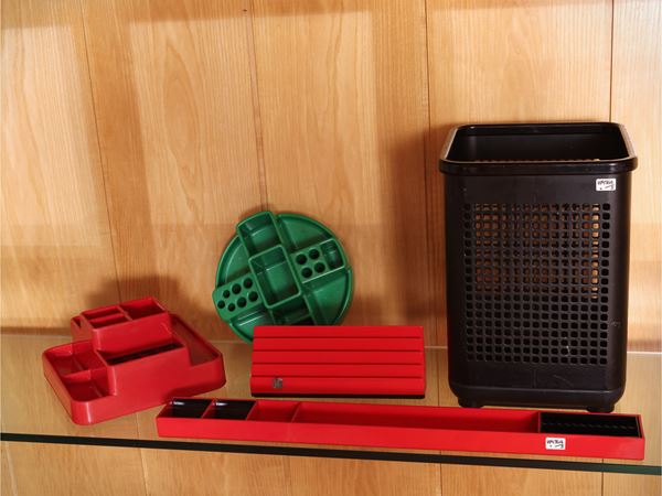 Desk accessories, Neolt and Kartell