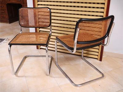 Marcel Breuer, Coppia di sedie Cesca per Gavina