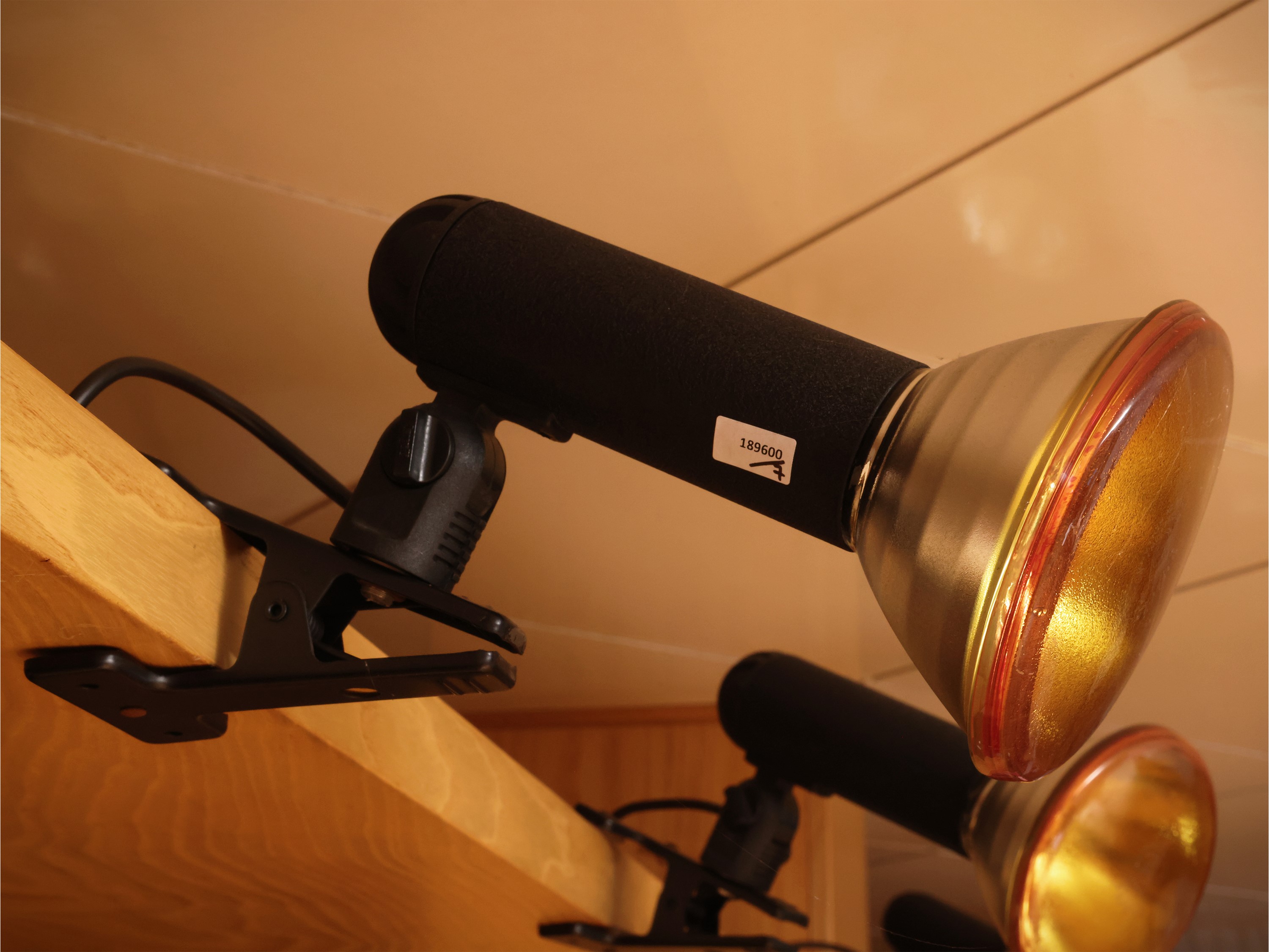 Serie di Sette Faretti a Morsetto da Discoteca