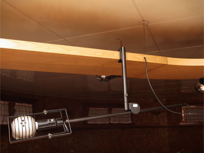 Lampada Sintesi Morsetto, Ernesto Gismondi per Artemide