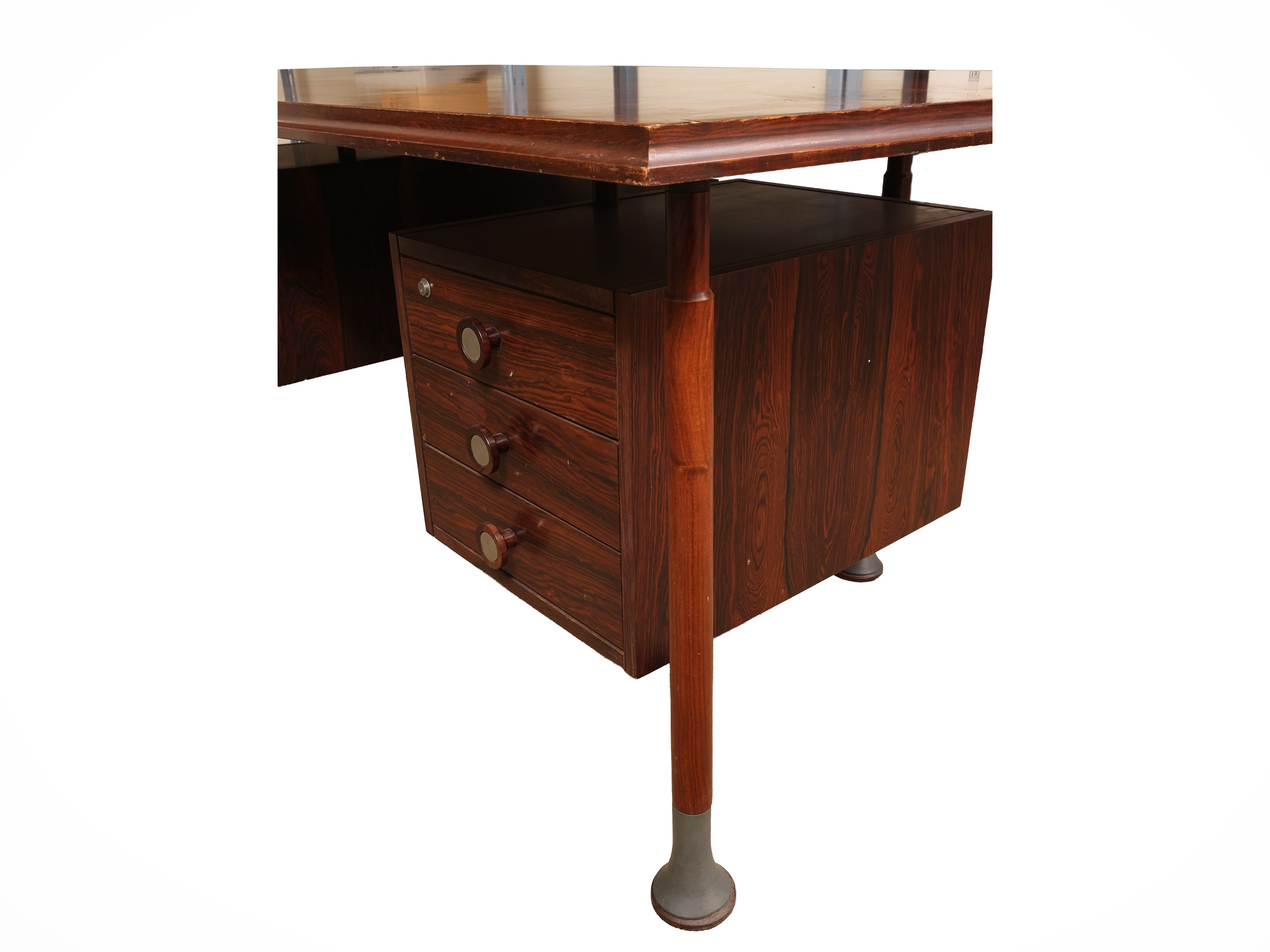 Scrivania Dirigenziale in Legno Esotico