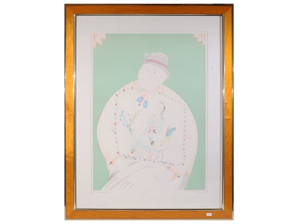 Antonio Bueno e Luca Alinari : The commenda and the fairy  ((20th century))  - Auction Works on Paper - Maison Bibelot - Casa d'Aste Firenze - Milano