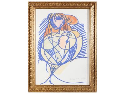 Nudo femminile (litografia, 1983)