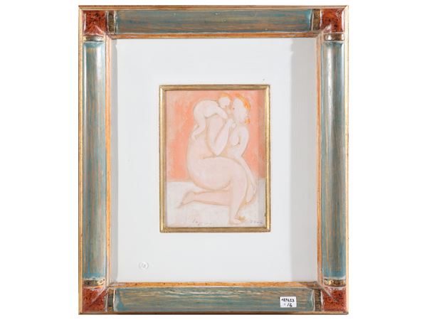 Lot of paintings: Susan Luppino and Giuseppe Lambertucci