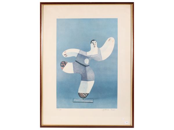 Futbolist, after Pablo Picasso