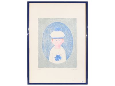 Marinetto (litografia, firmata, p. d. a.)