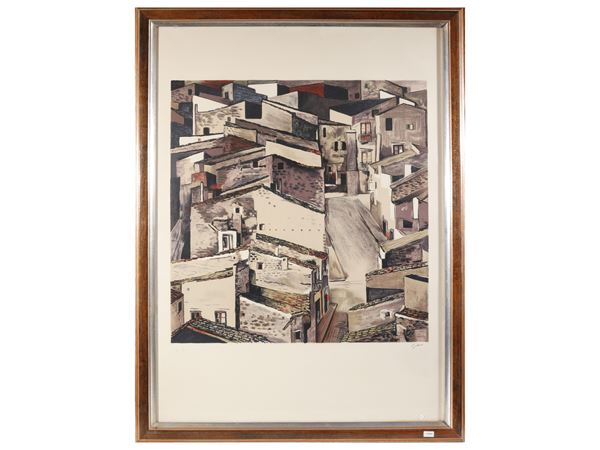 Renato Guttuso - Roofs