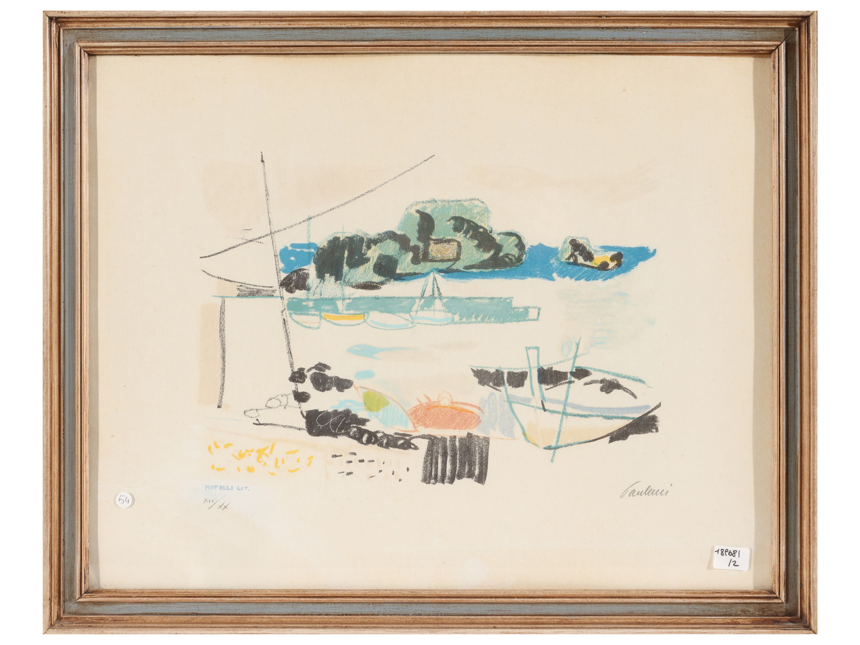 Luca Alinari e Enrico Paulucci, Grafica d’autore: incisione e litografia (in cornice)