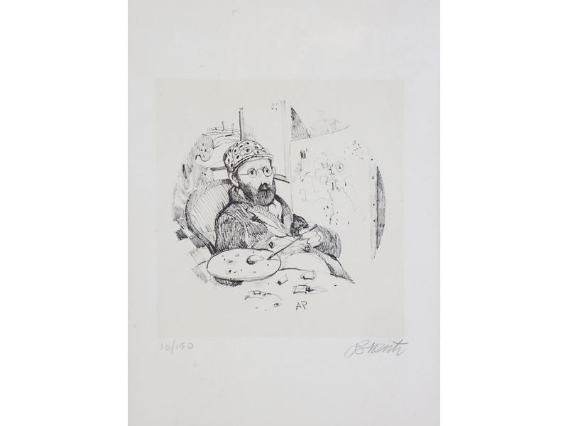Antonio Possenti - Personaggi (tre litografie firmate e numerate)