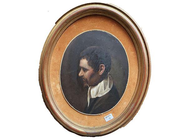 From Luca Giordano Self-Portrait, from Annibale Carracci Self-Portrait and Male Face with Beard