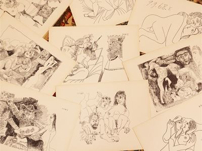 12 Disegni con gli Auguri di Playman
