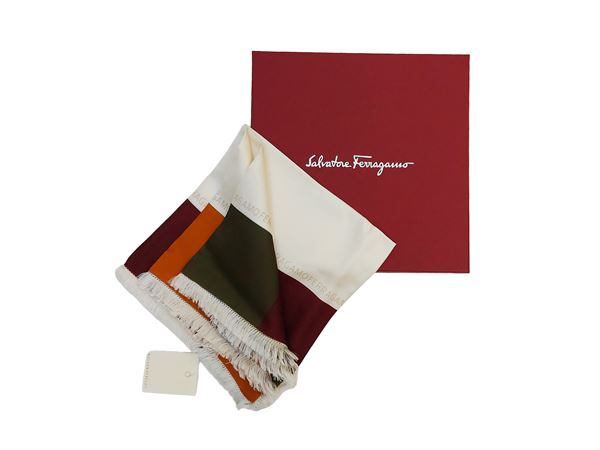Salvatore Ferragamo - Silk twill scarf