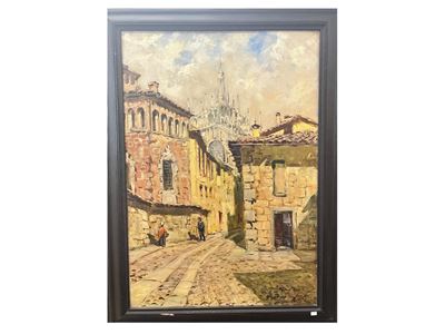 Milano vecchia. Via delle Ore