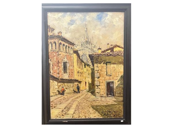 Milano vecchia Via delle Ore