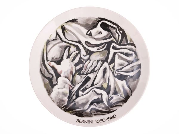 Renato Guttuso - Bernini, terzo centenario, 1680/1980   1981