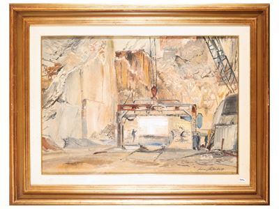 Cave carraiole, il taglio dei marmi