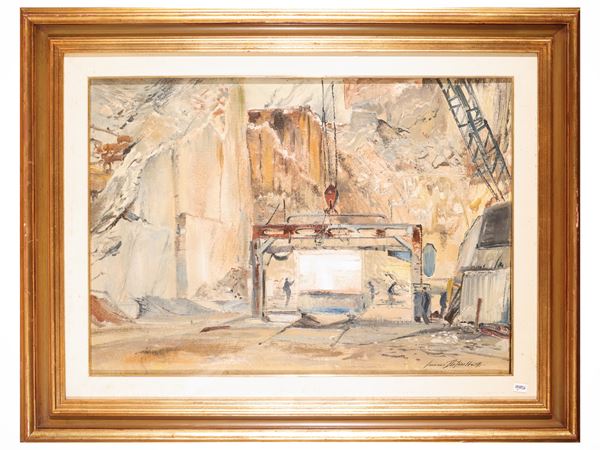 Cave carraiole, il taglio dei marmi