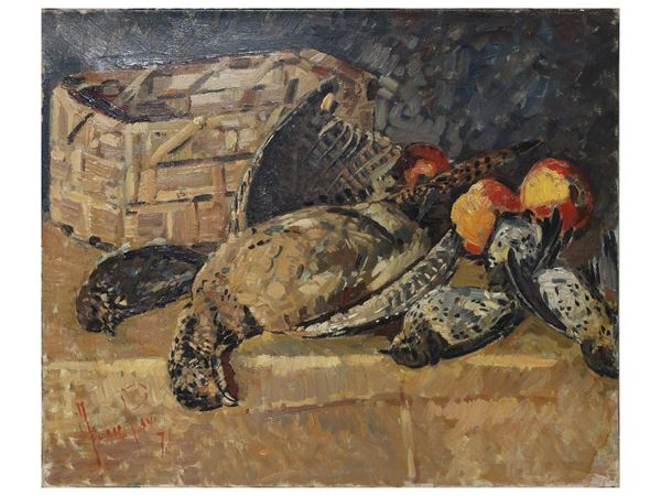 Still life with game 1971