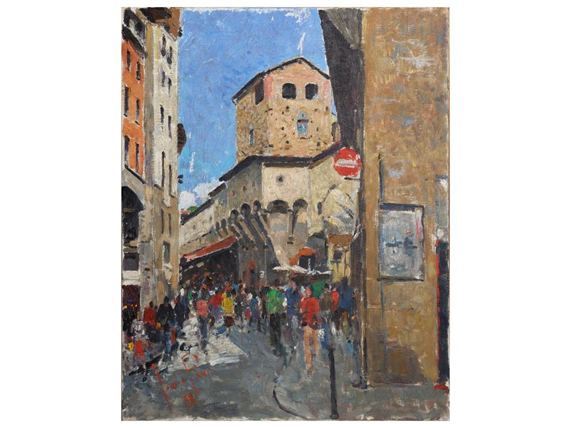 Scorcio di Ponte Vecchio 1998