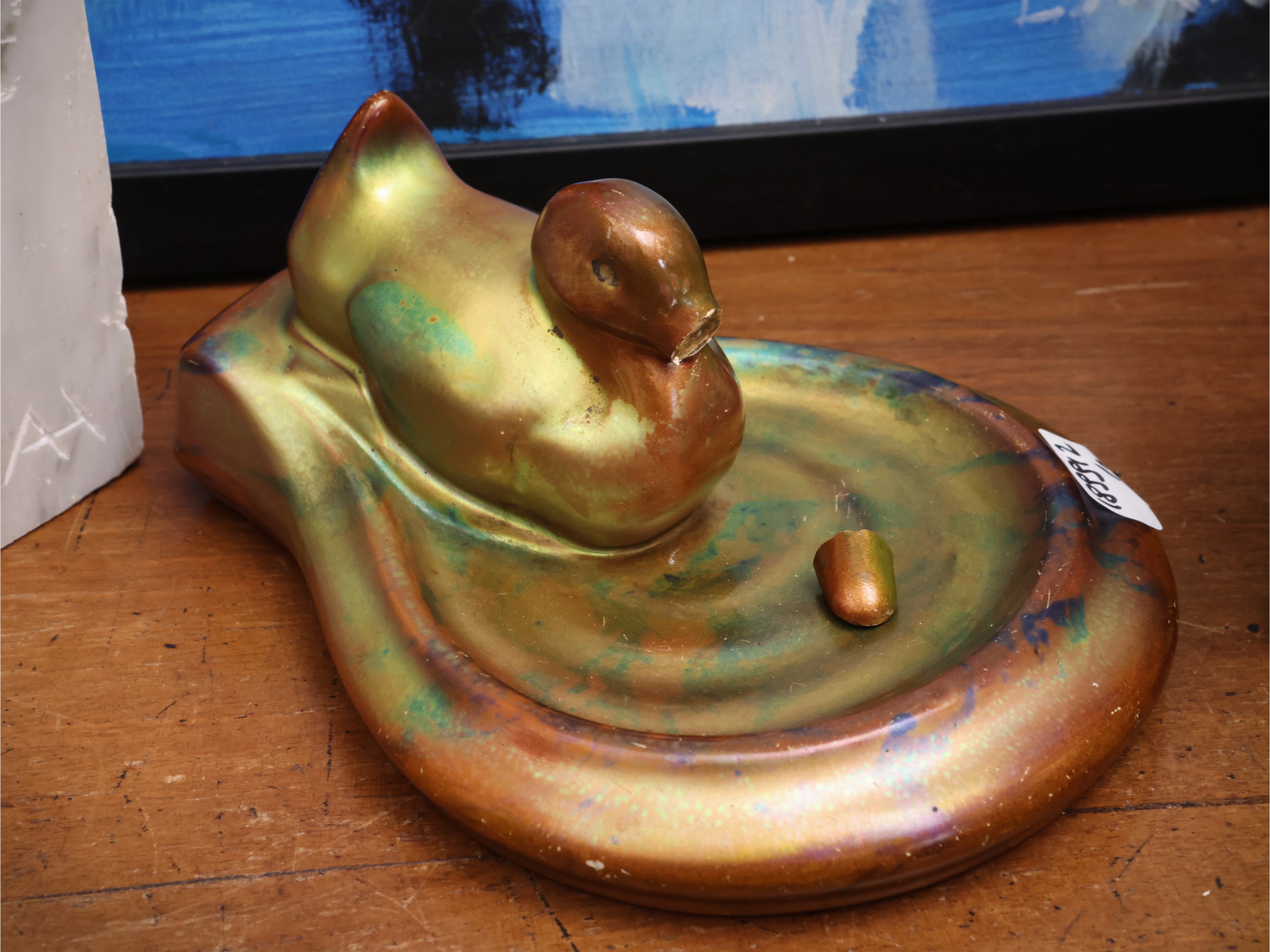 Zsolnay Pecs, Due ceramiche a lustro
