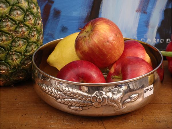 Fruttiera in argento, Calegaro Padova