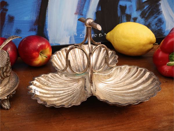 Accessori per la tavola in metallo argentato