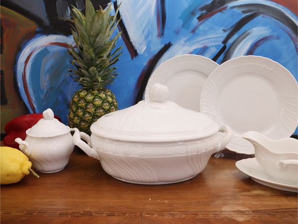 Porcelain dinner service, Vecchia Ginori, Richard Ginori