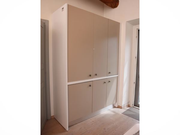 Mobile cucina in laminato grigio chiaro