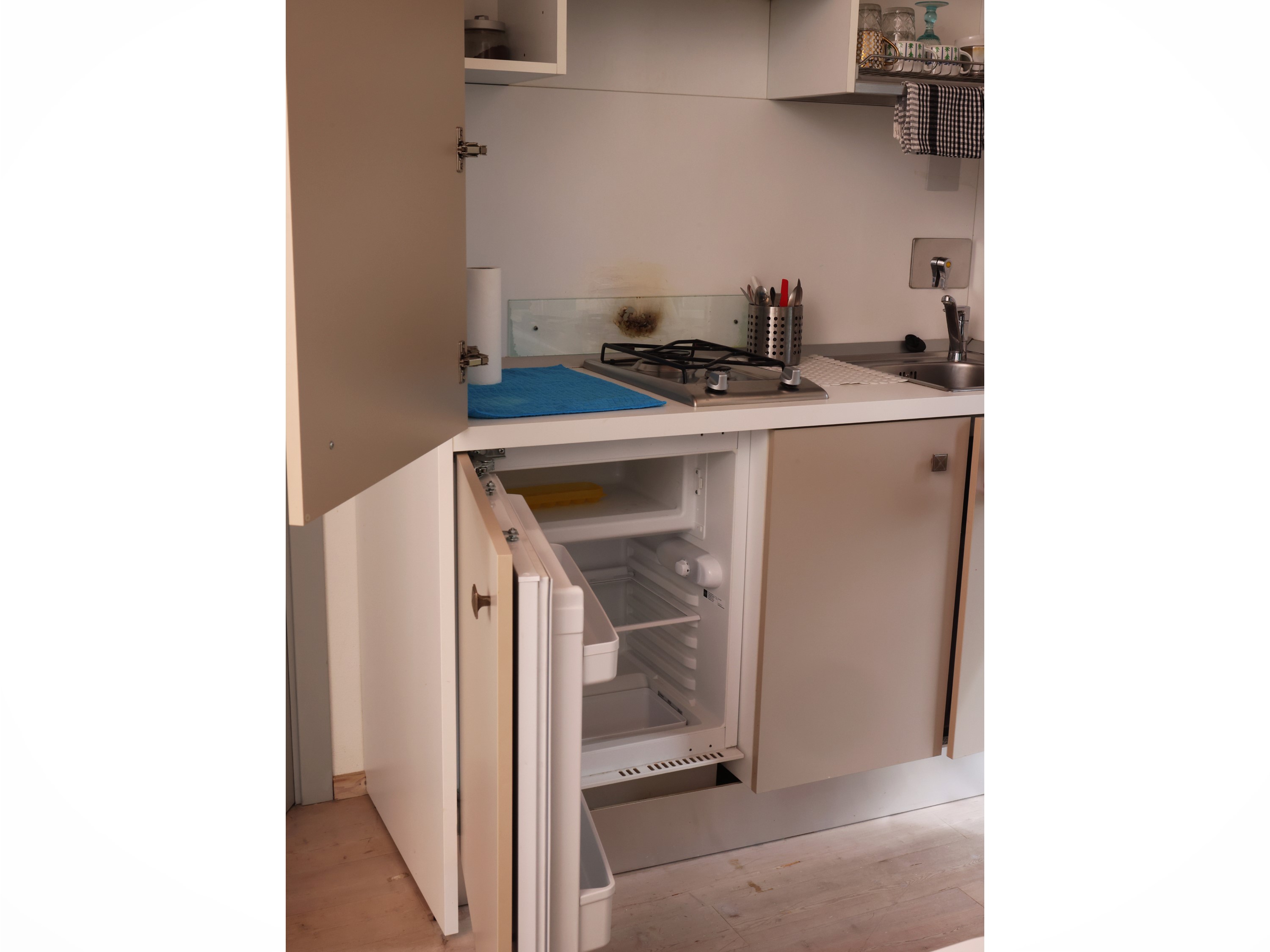 Mobile Cucina in Laminato Grigio Chiaro