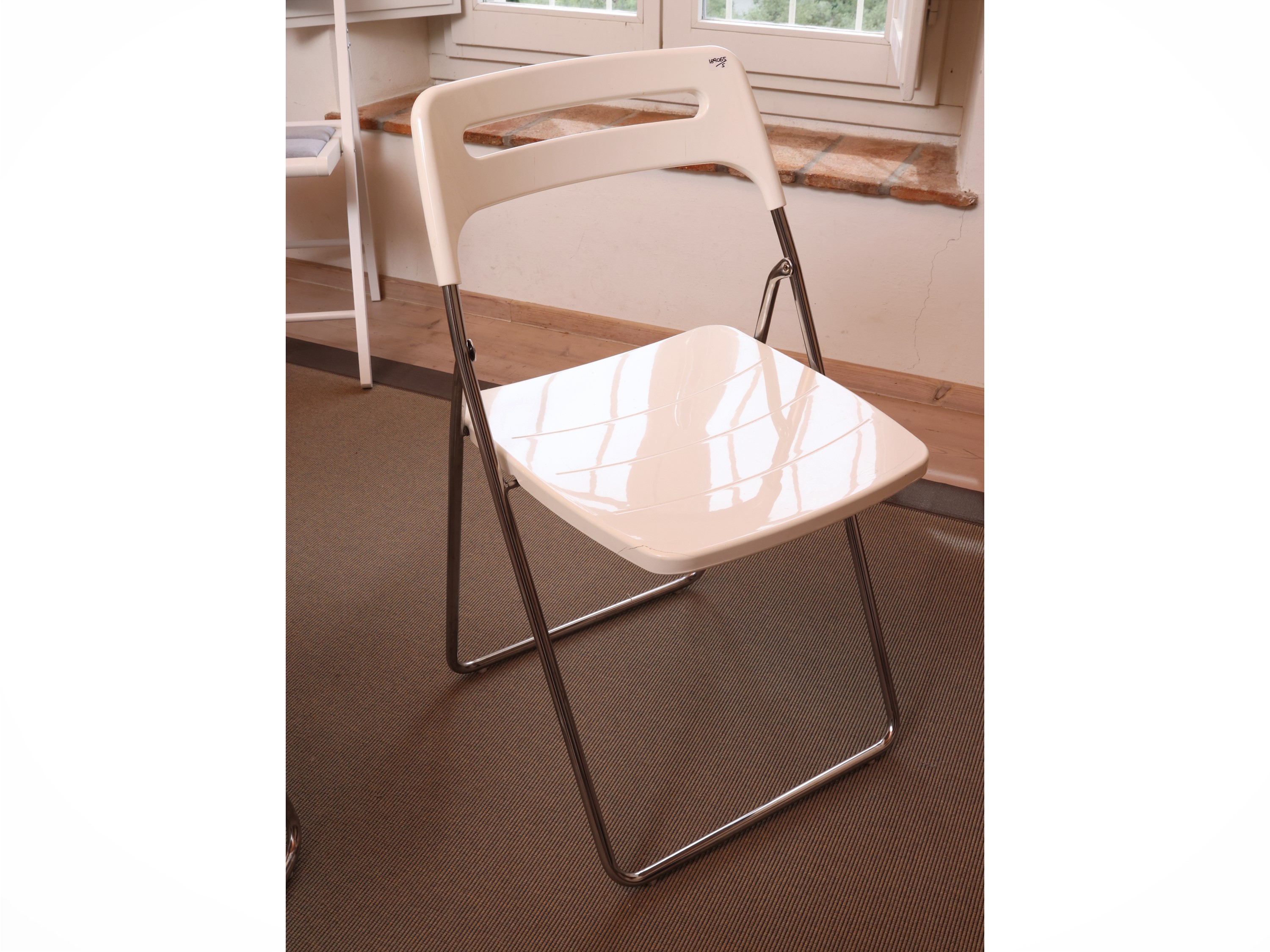 Tavolo da Cucina in Laminato Bianco