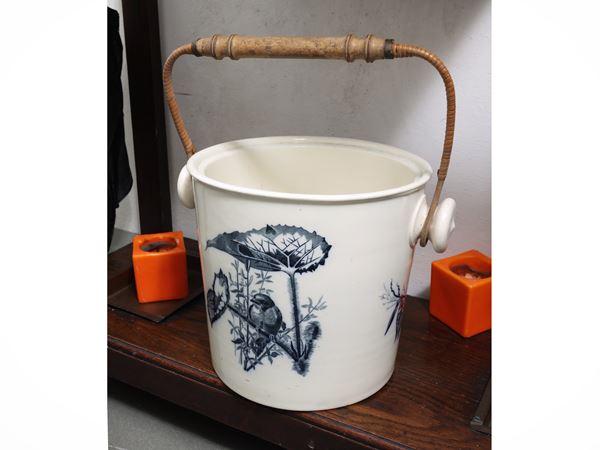 Cachepot in terraglia inglese
