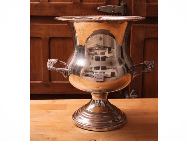 Silver metal cooler