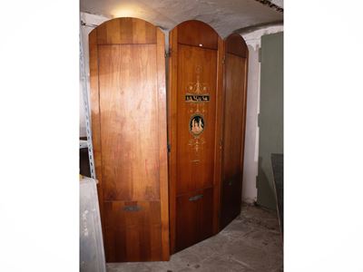 Paravento in Ciliegio di Gusto Art Decò